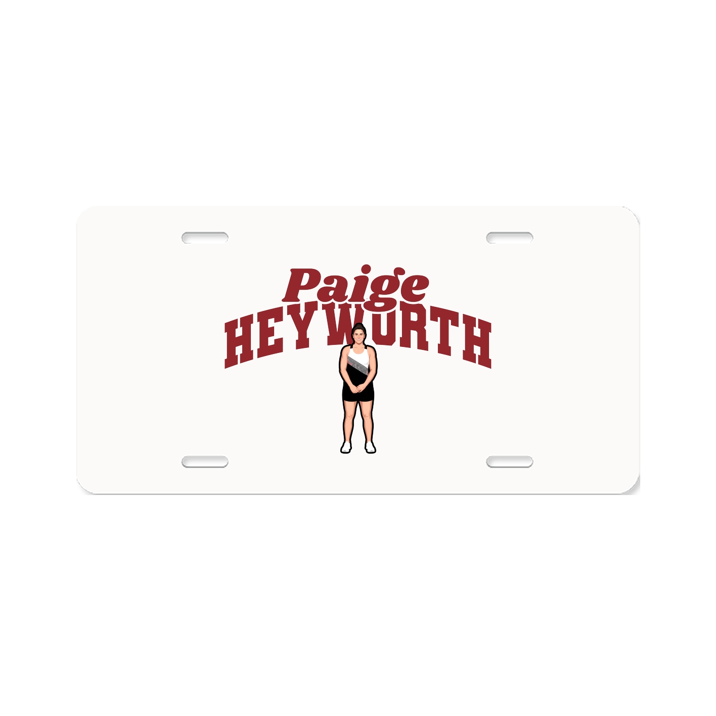 License Plate — Signature Arch in Classic