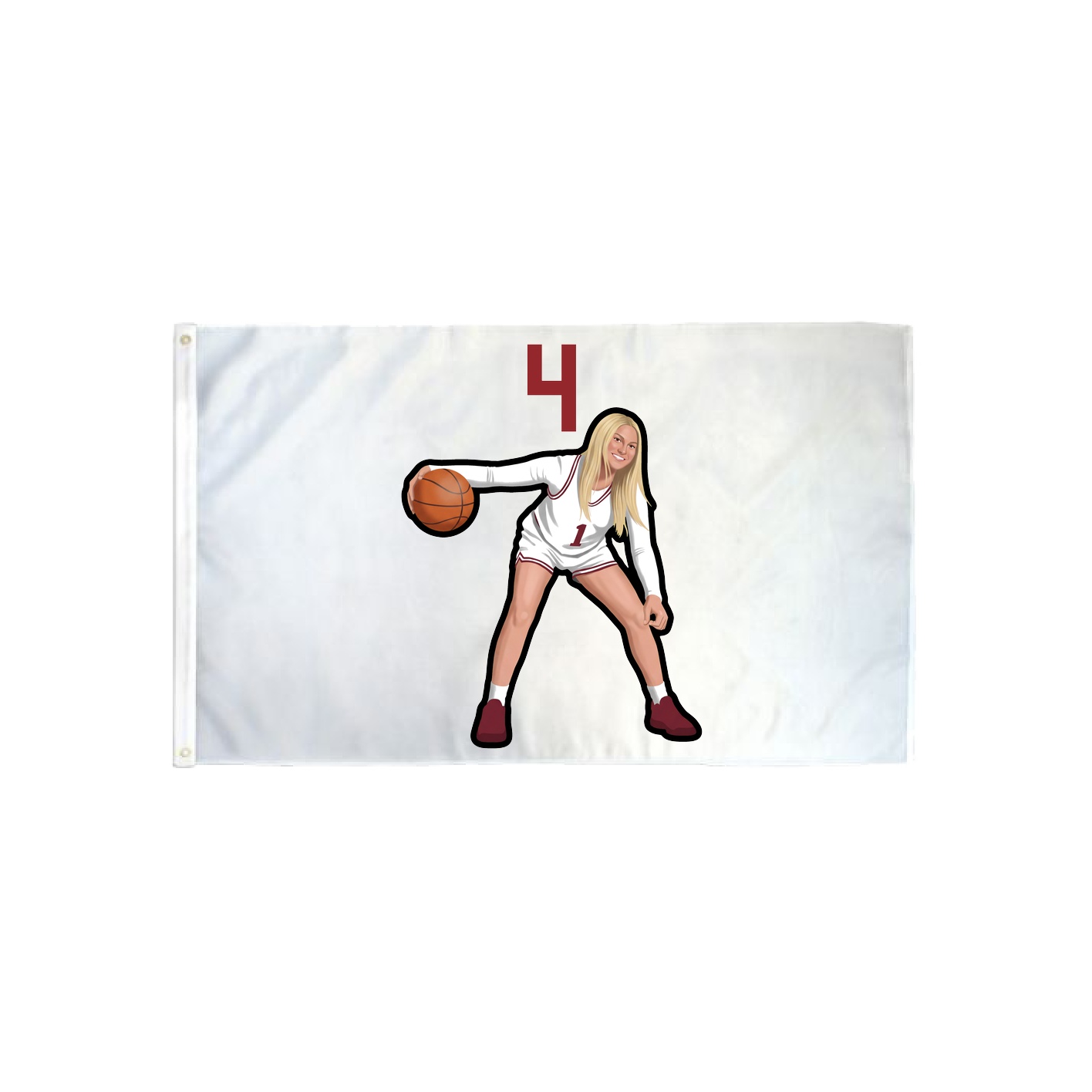 3x5 Flag — Number Top in Classic