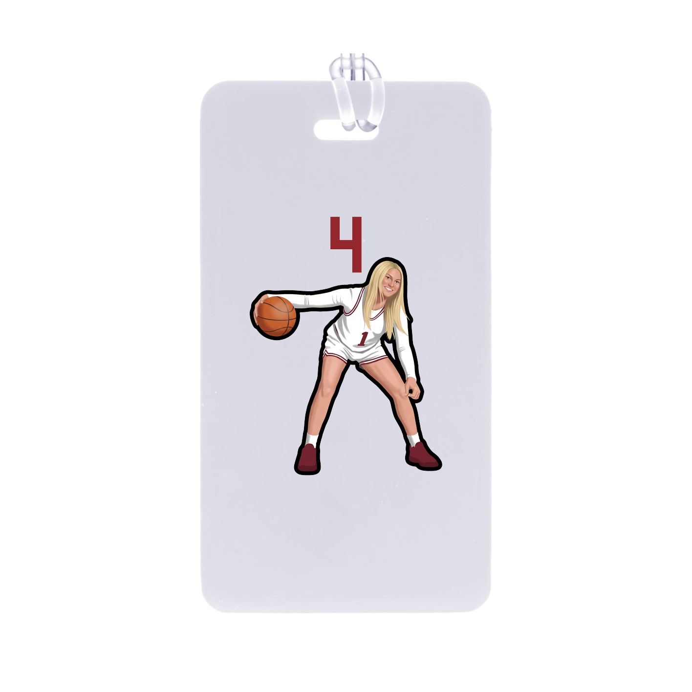 Bag Tag — Number Top in Classic