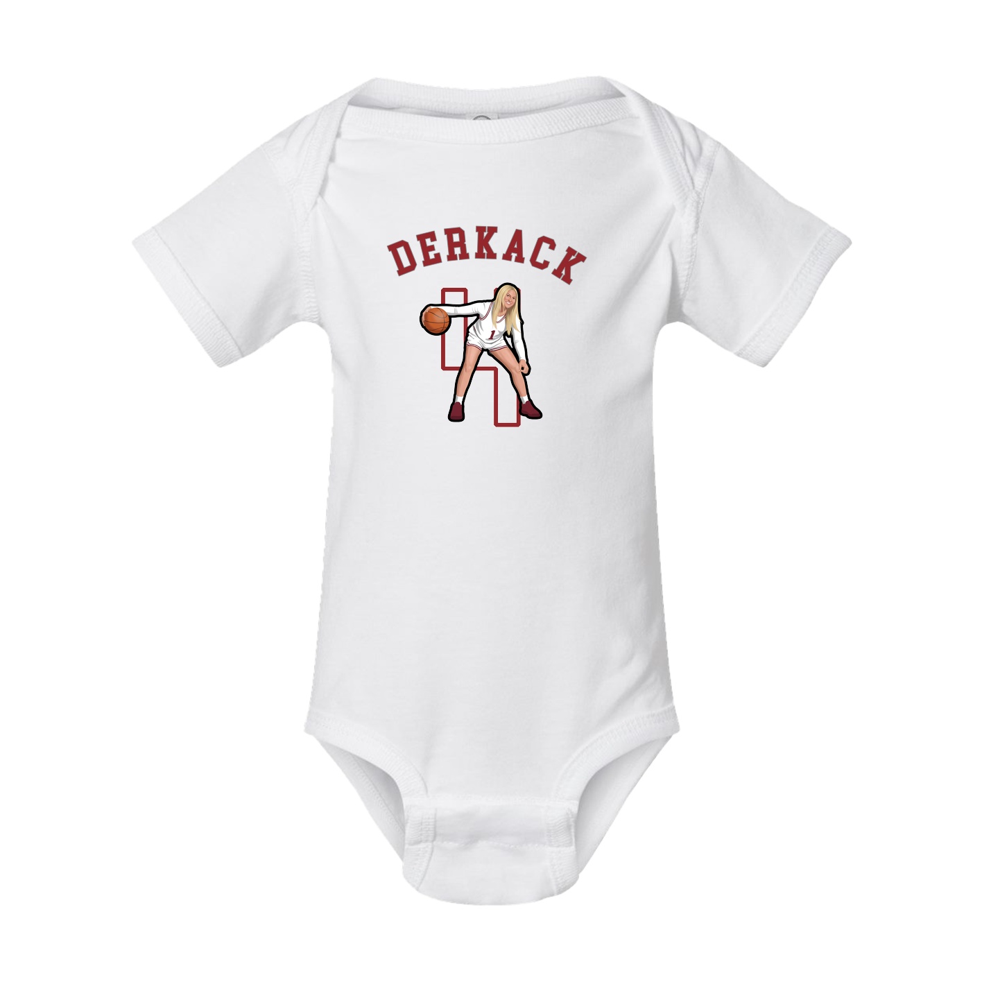 Baby Onesie — Shirsey Arch in White