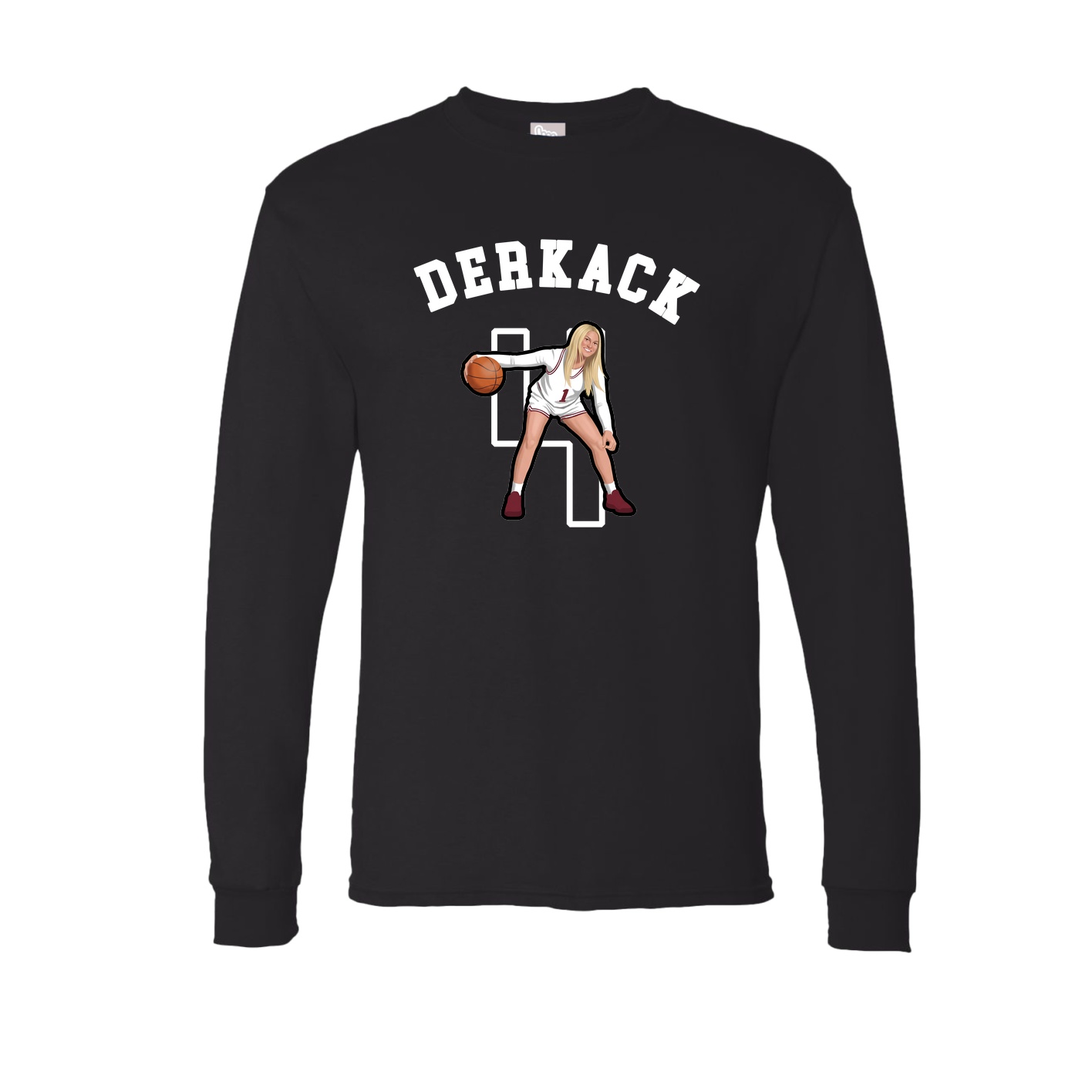 Long Sleeve Tee — Shirsey Arch in Black
