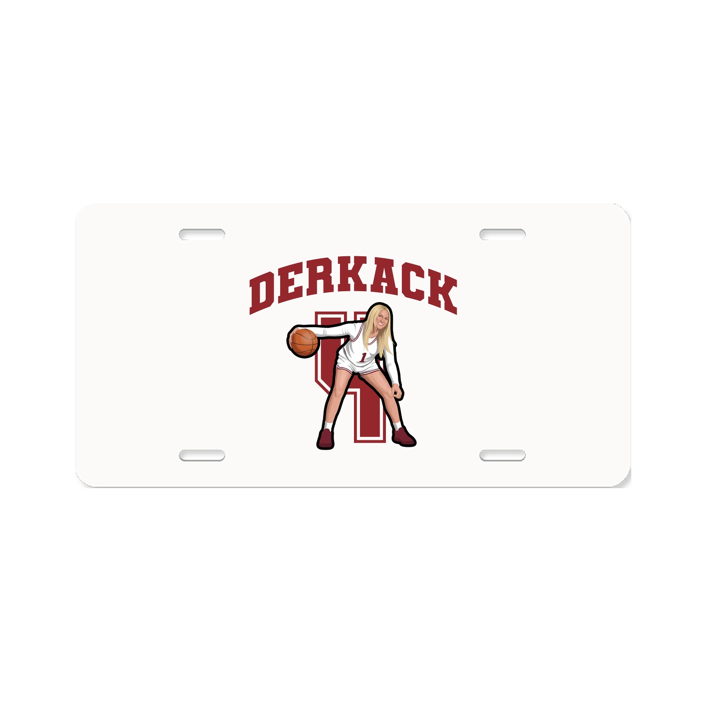 License Plate — Number in Classic