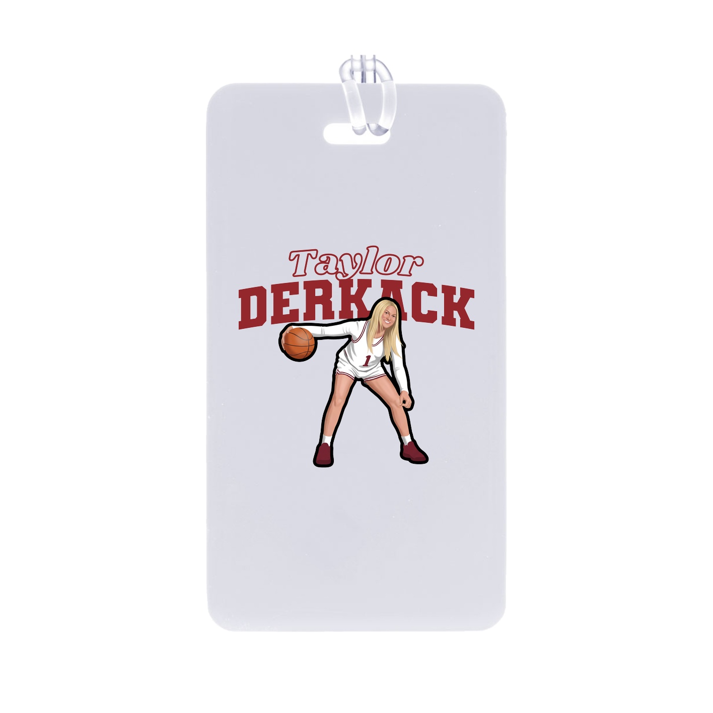 Bag Tag — Name Arch in Classic