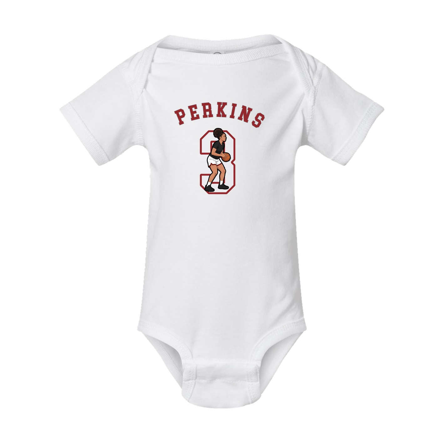 Baby Onesie — Shirsey Arch in White