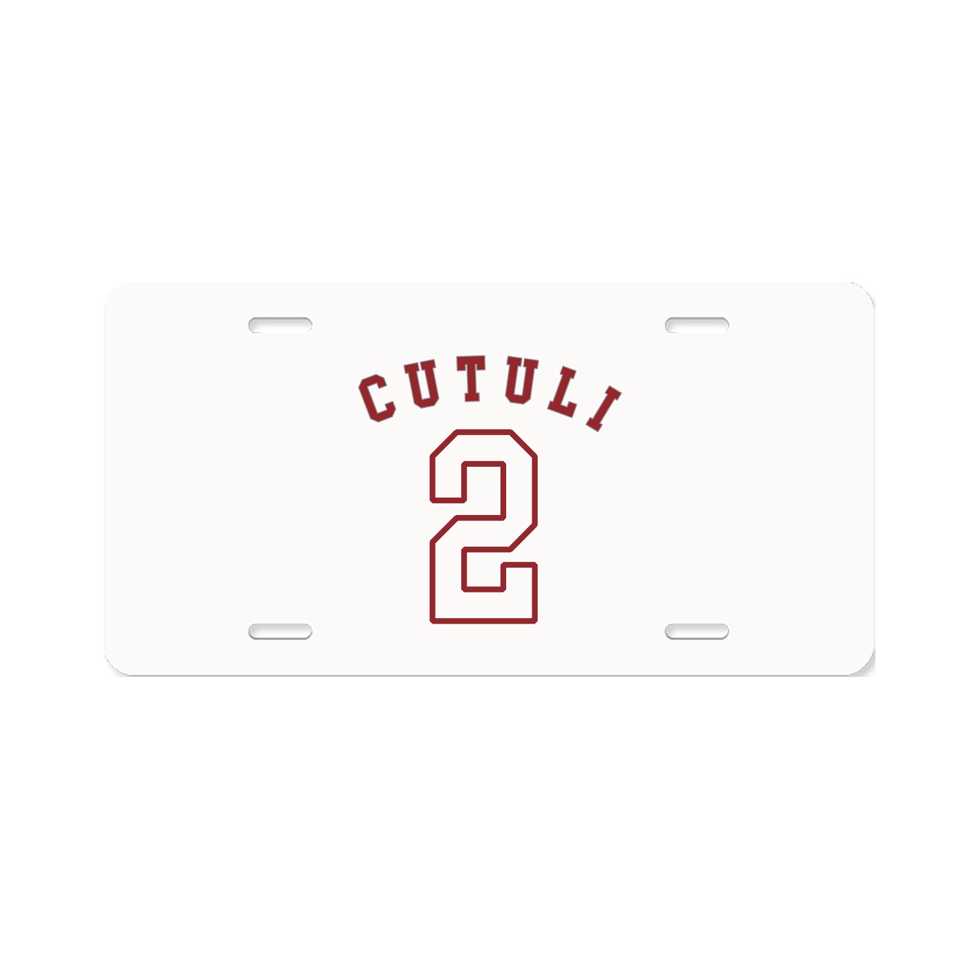 License Plate — Shirsey Arch in Classic