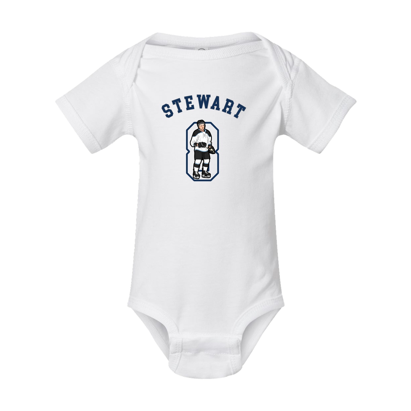 Baby Onesie — Shirsey Arch in White