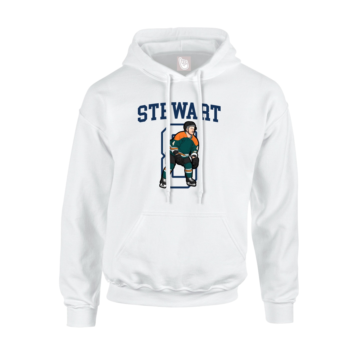 Youth Hoodie — Shirsey in White