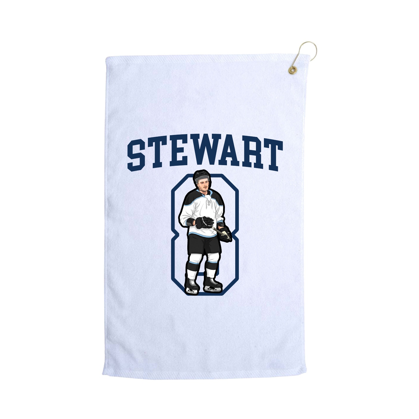 Golf Towel — Shirsey in White