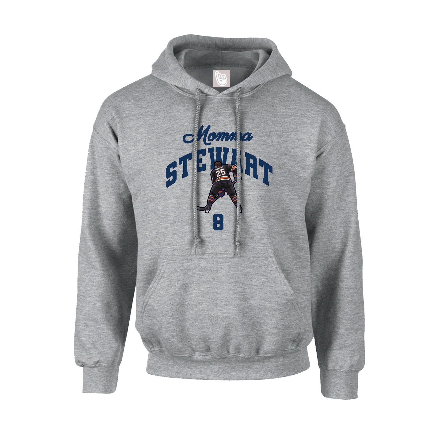 Youth Hoodie — Mothers Day Arch in Grey