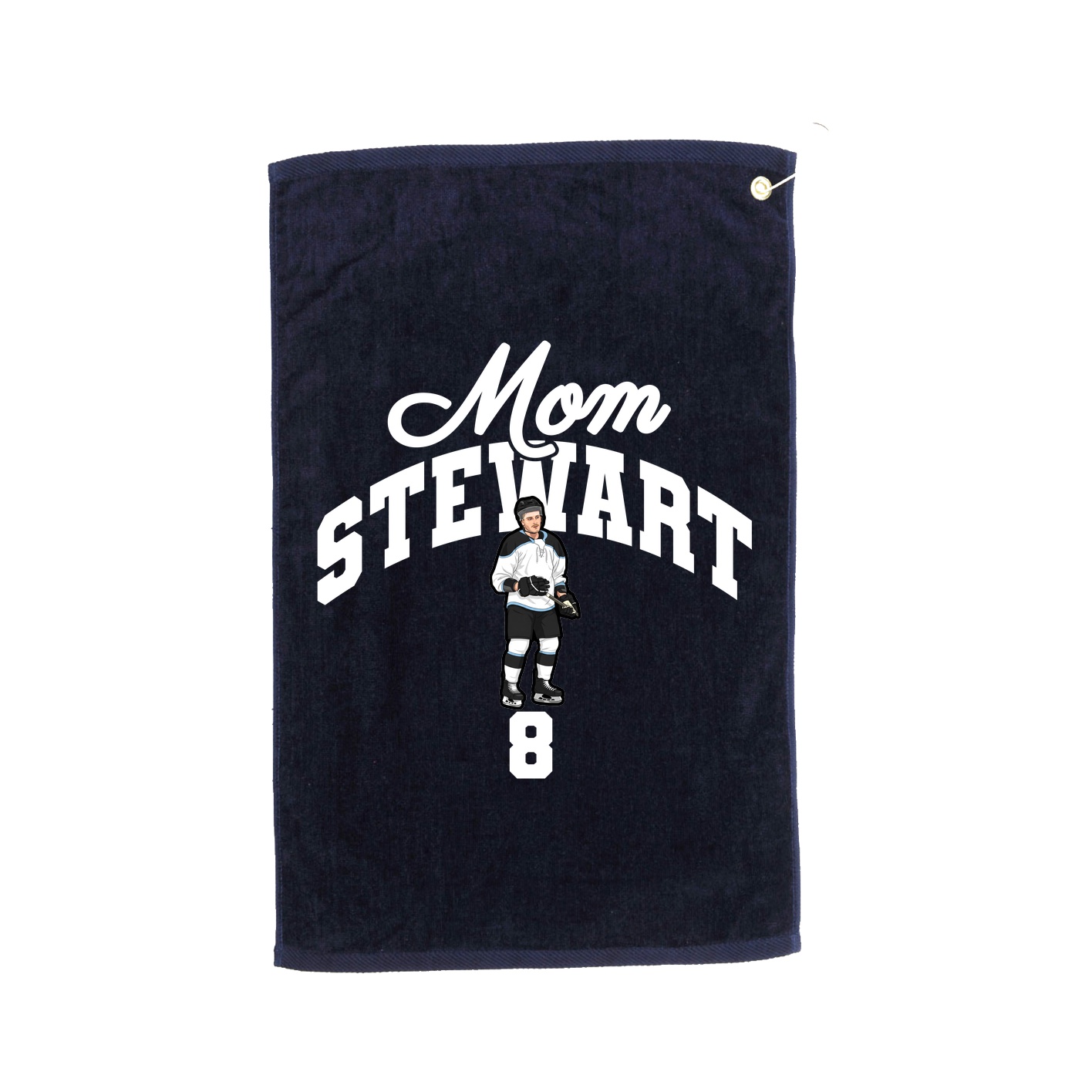 Golf Towel — Mothers Day Arch in Navy
