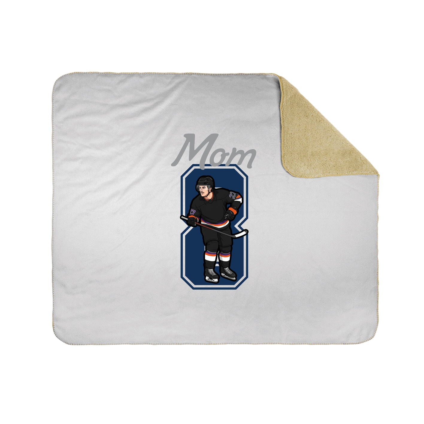 Throw Blanket — Mothers Day Shirsey in White