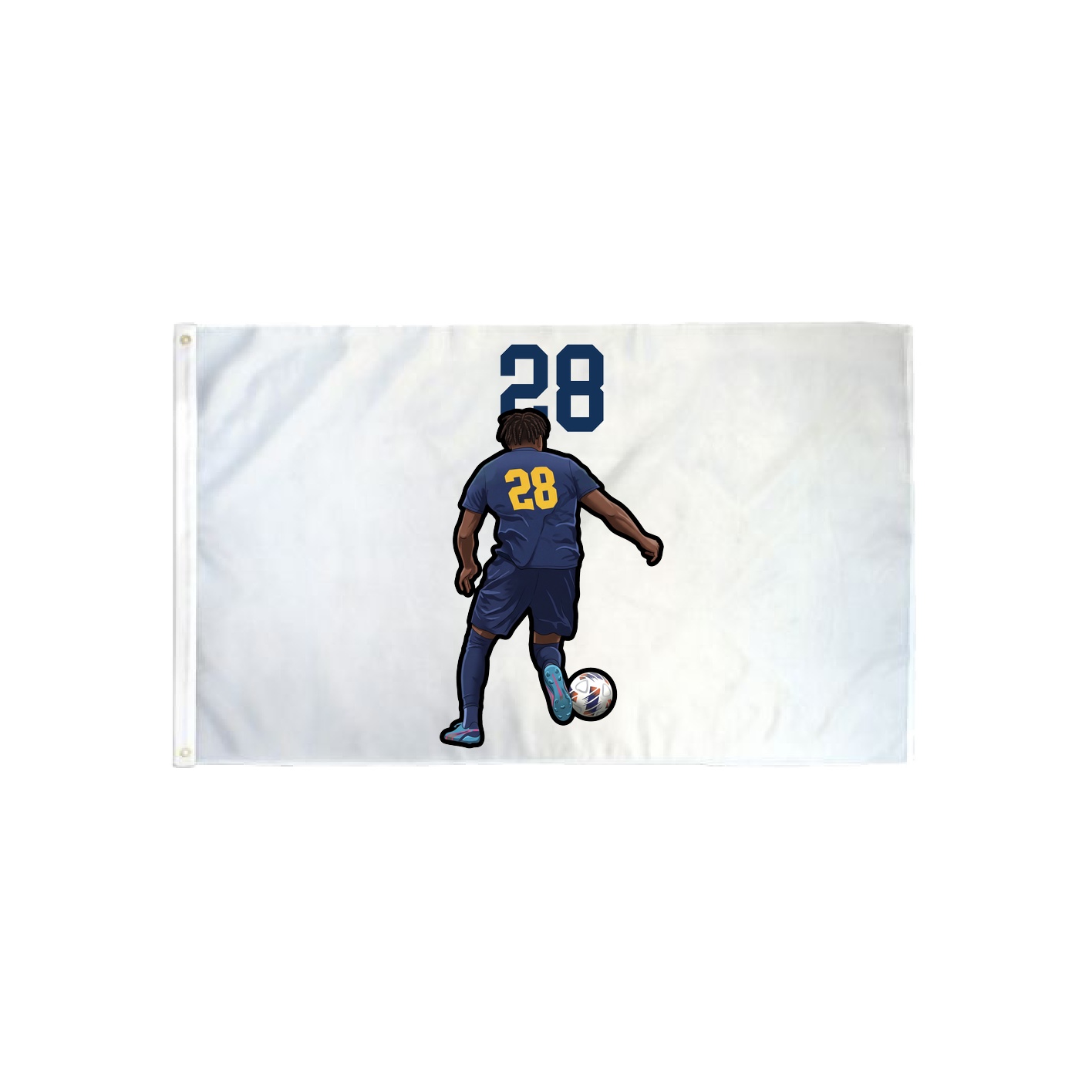 3x5 Flag — Number Top in Classic