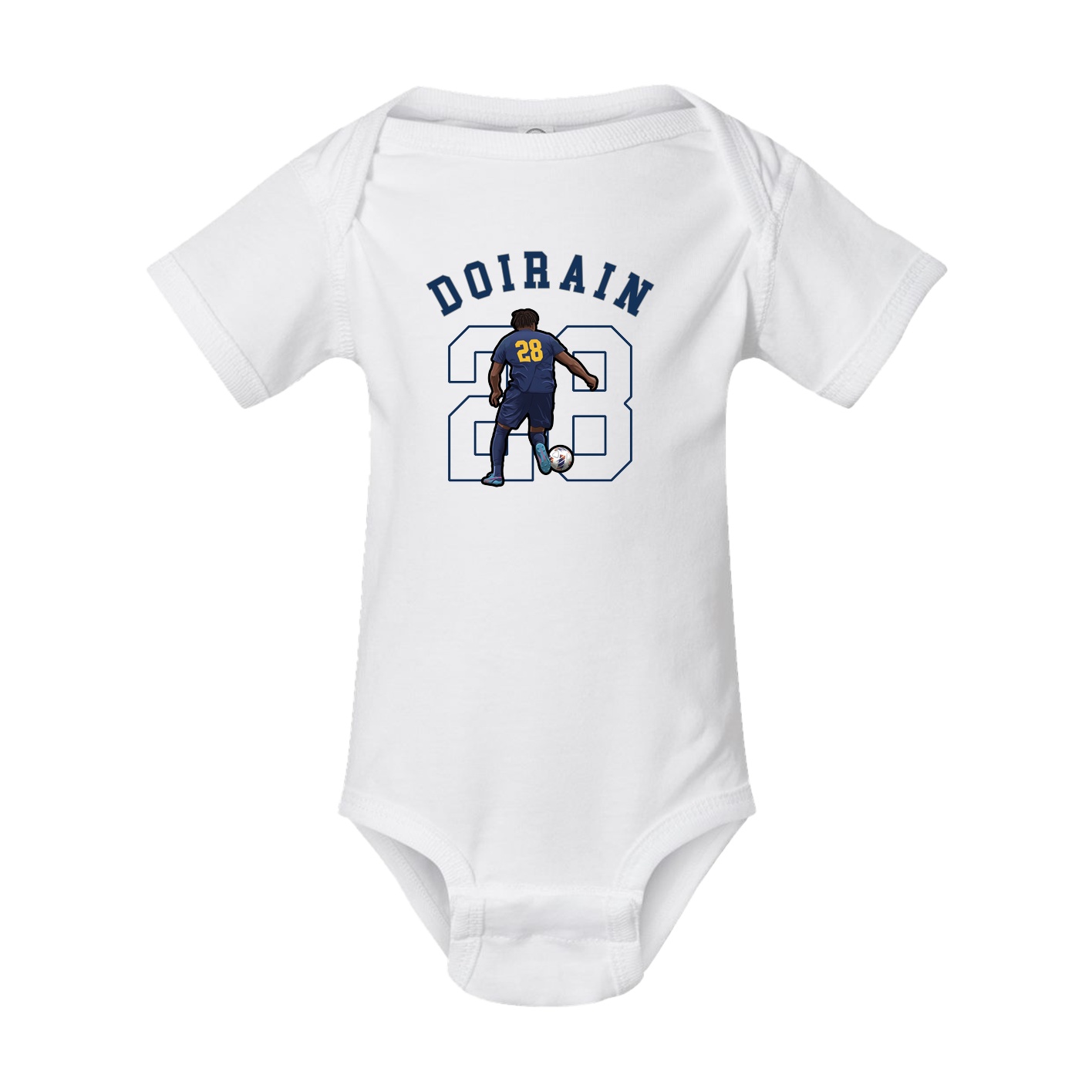 Baby Onesie — Shirsey Arch in White
