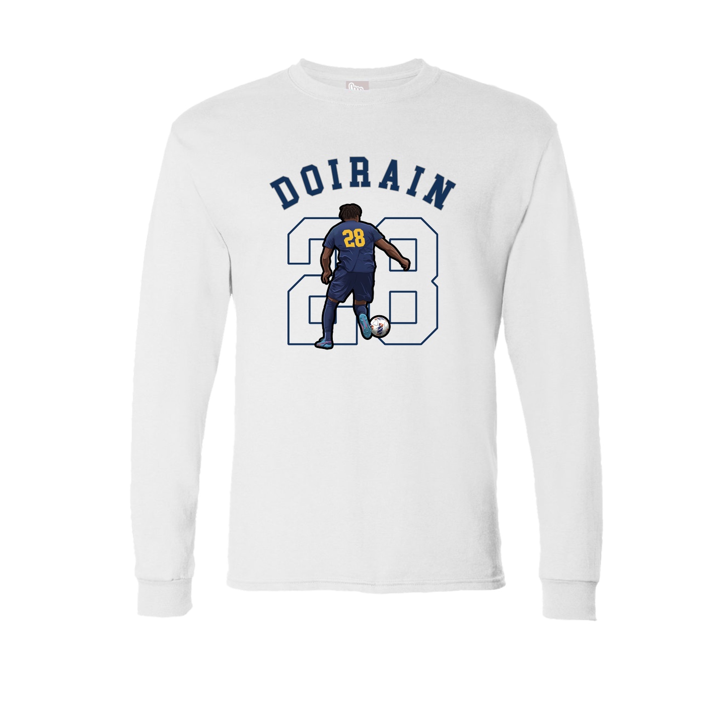 Long Sleeve Tee — Shirsey Arch in White