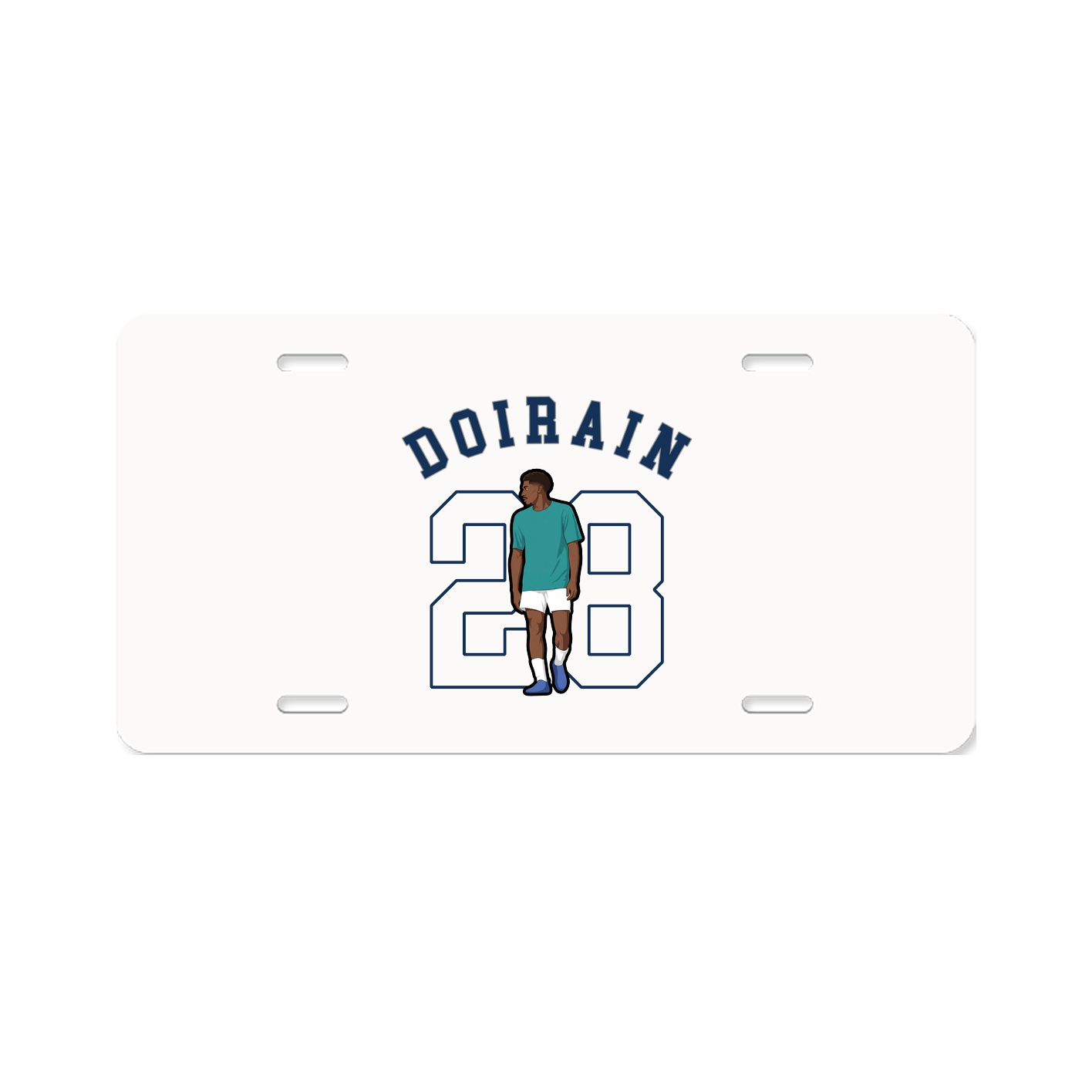 License Plate — Shirsey Arch in Classic