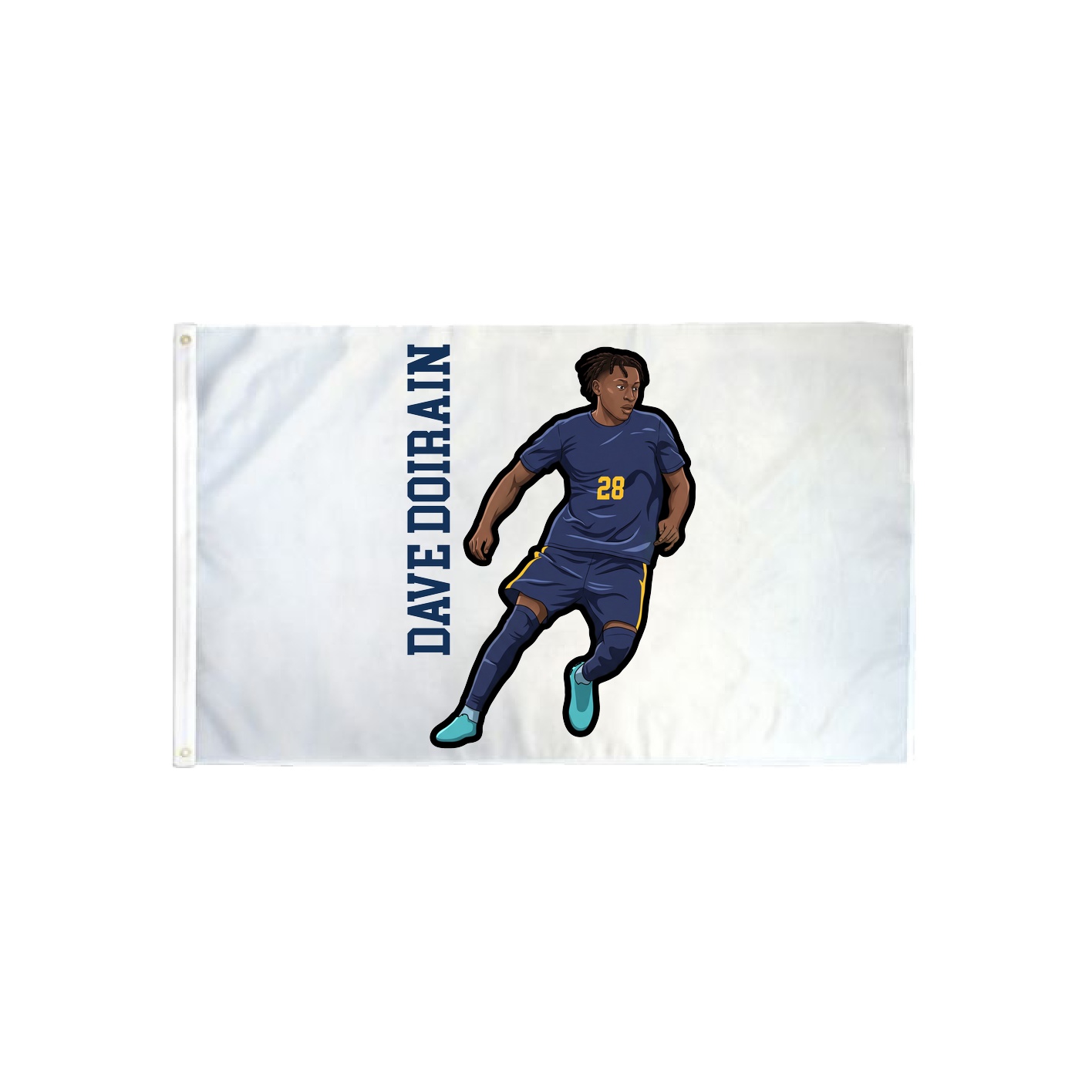 3x5 Flag — Name Vertical in Classic