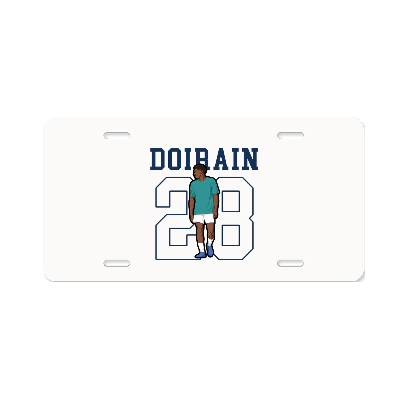 License Plate — Shirsey in Classic