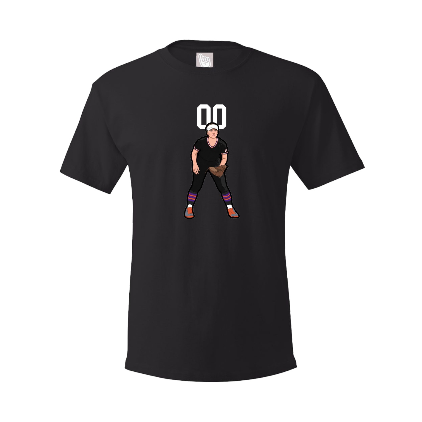 Tee — Number Top in Black