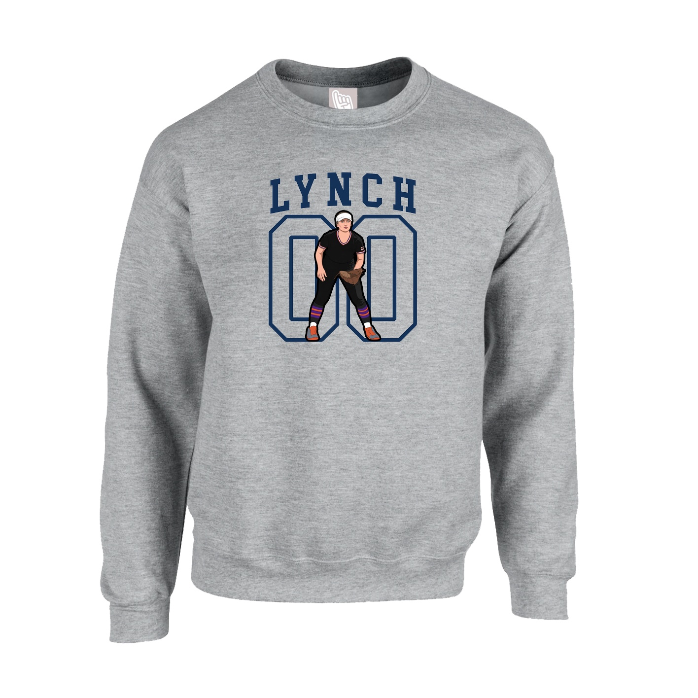 Fleece Crew — Shirsey in Grey