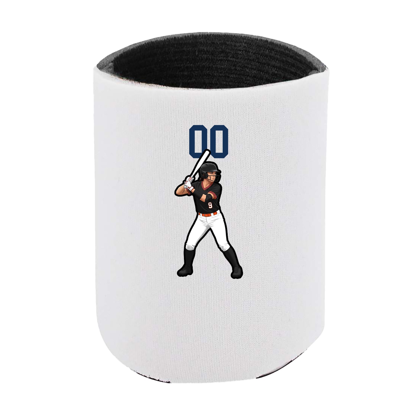 Can Holder — Number Top in White