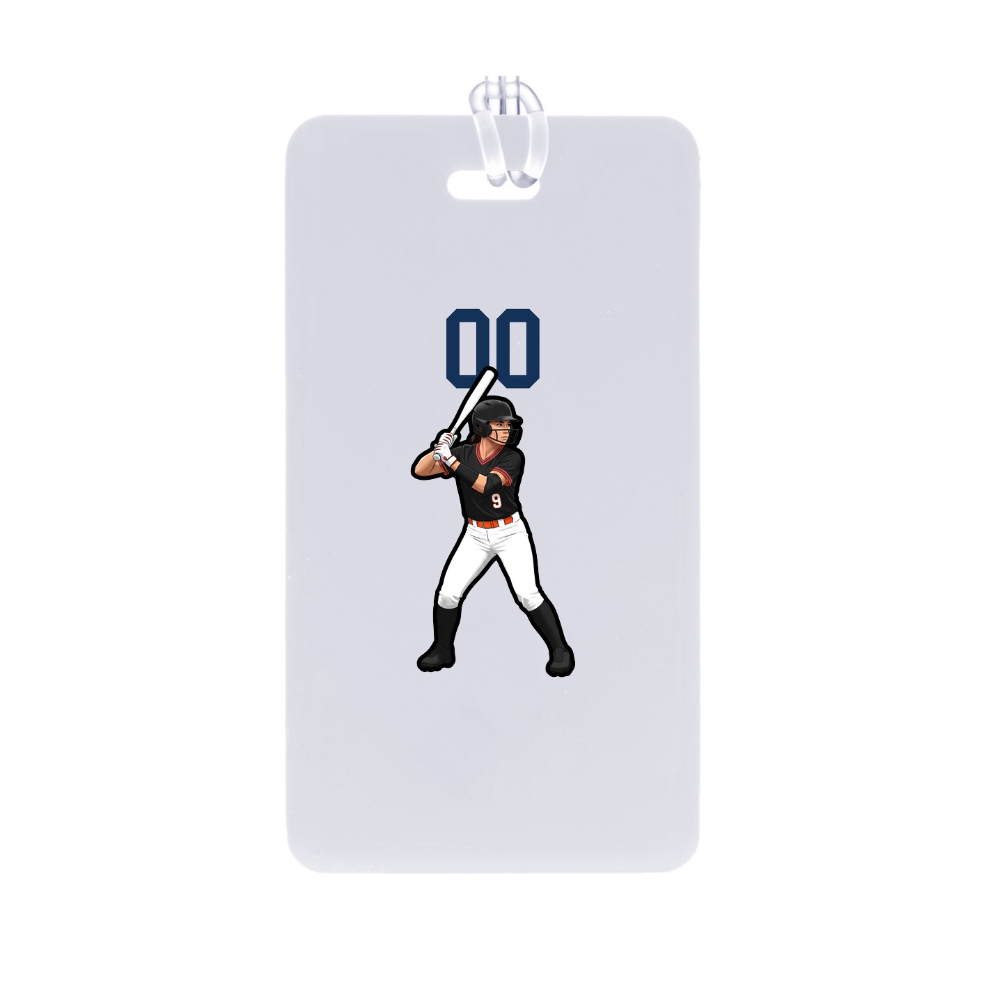 Bag Tag — Number Top in Classic