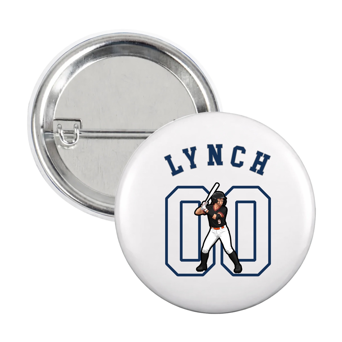 Game Day Button — Shirsey Arch in White