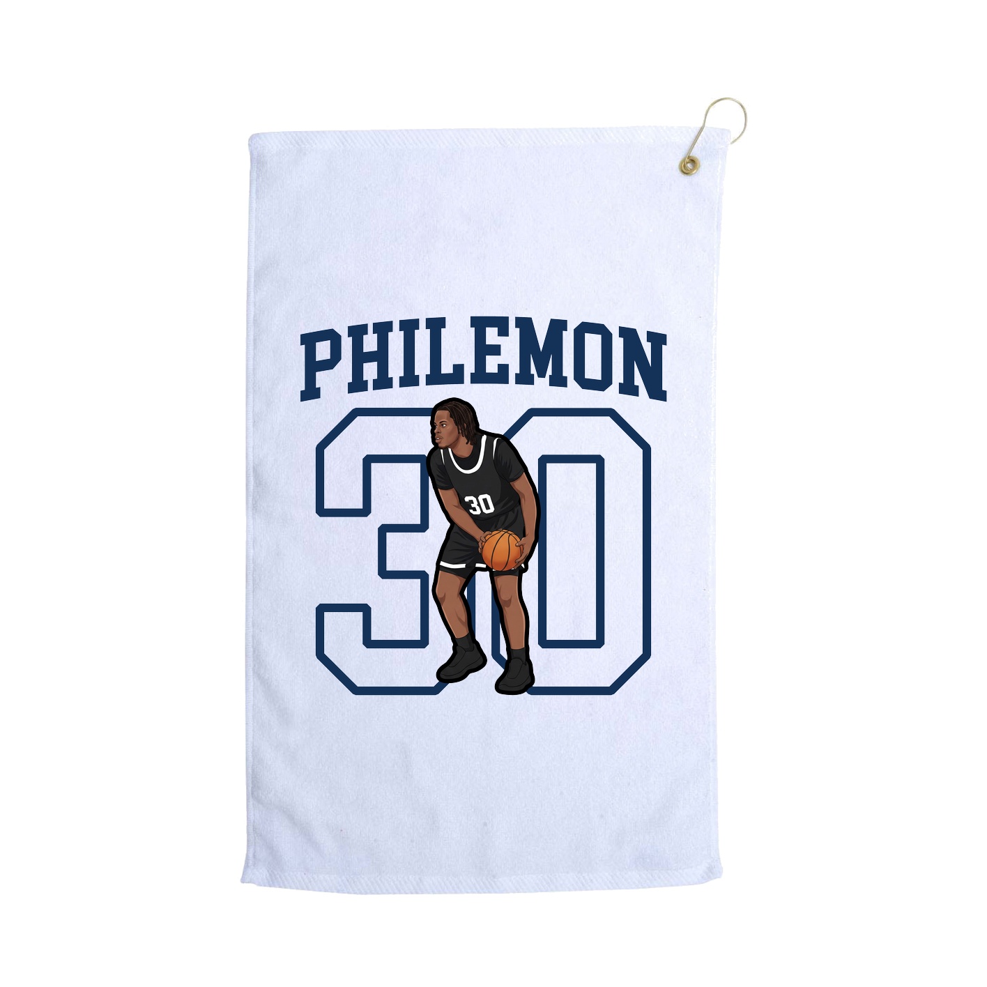 Golf Towel — Shirsey in White