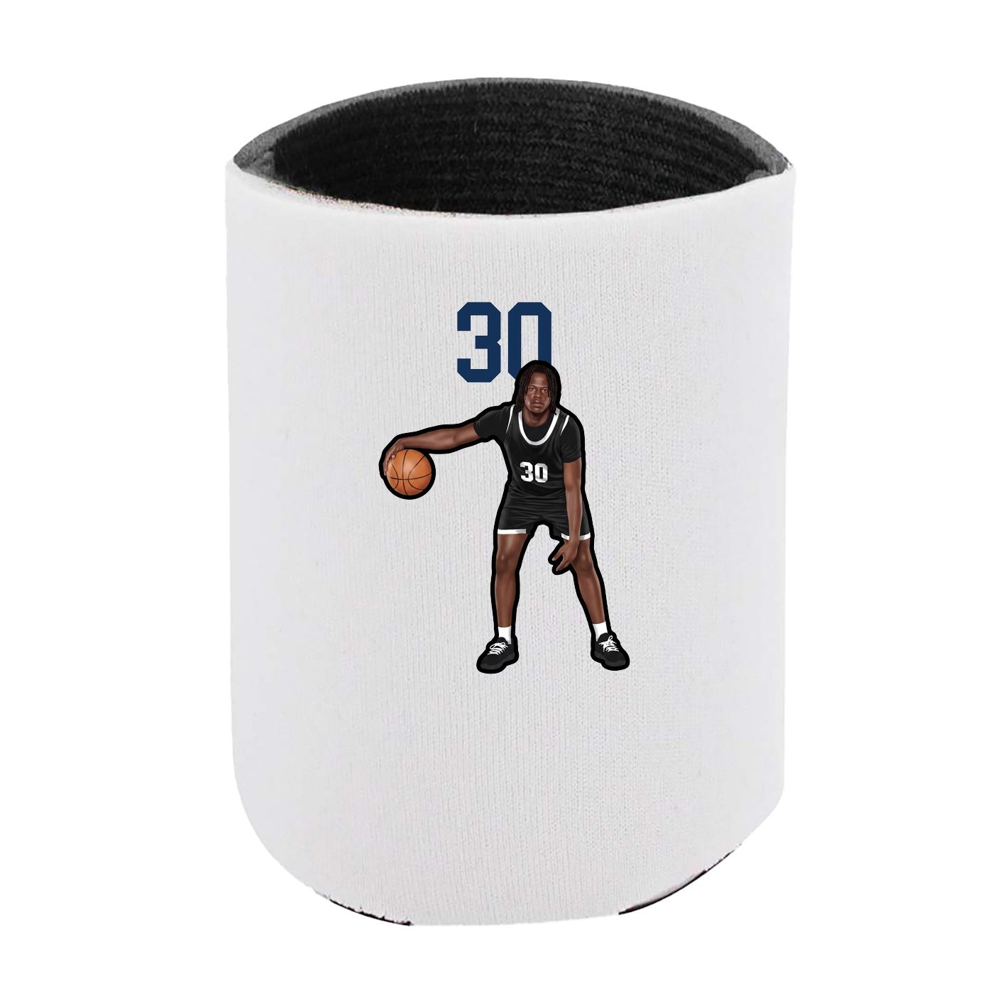 Can Holder — Number Top in White