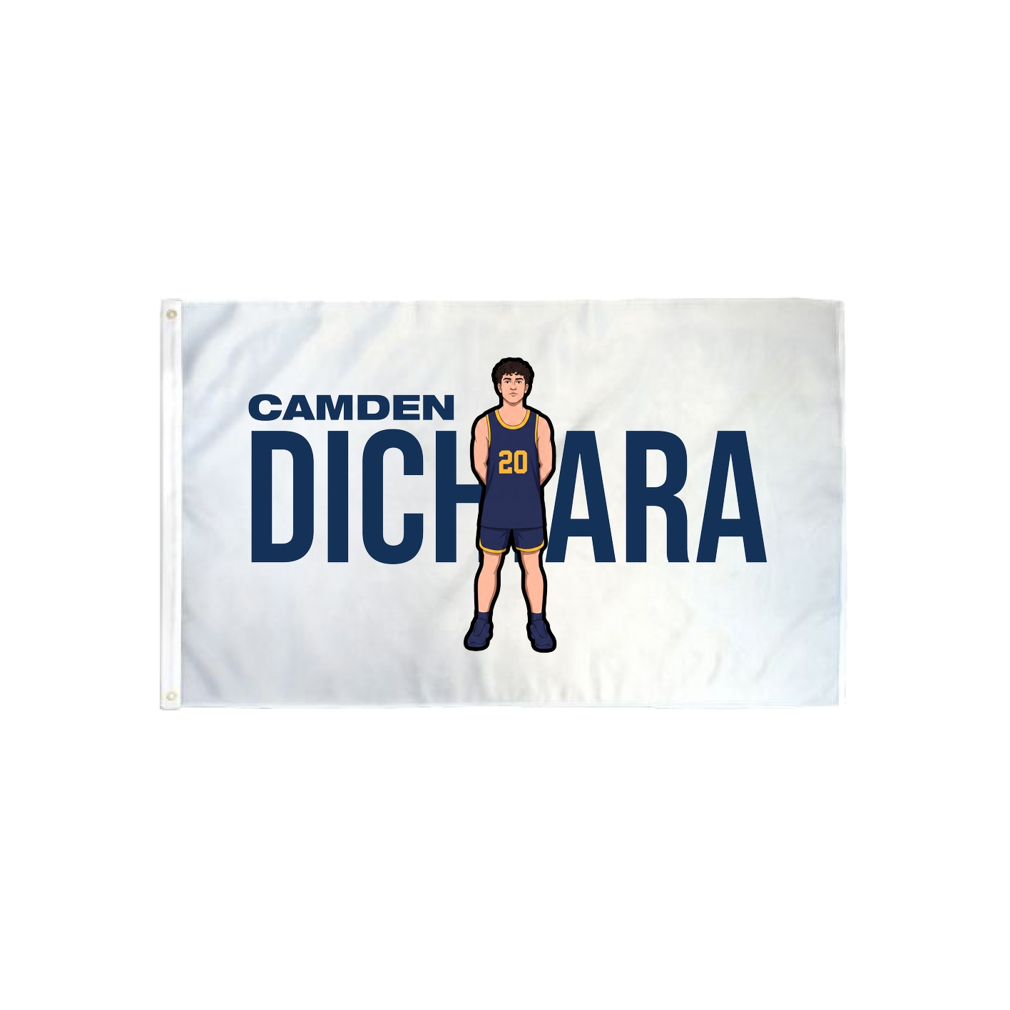 3x5 Flag — Player Name in Classic