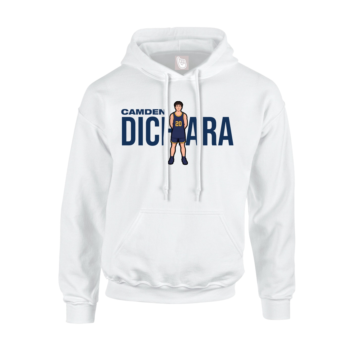 Hoodie — Player Name in White