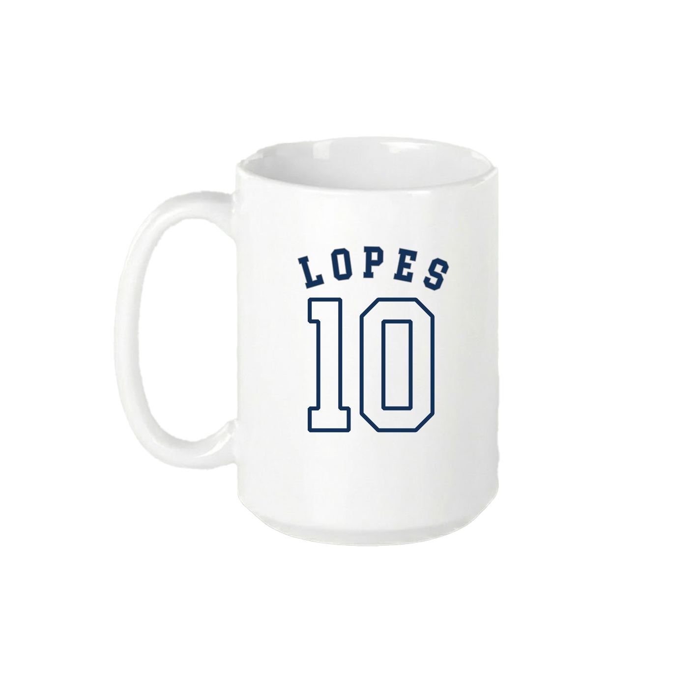 15oz Coffee Mug — Shirsey Arch in White