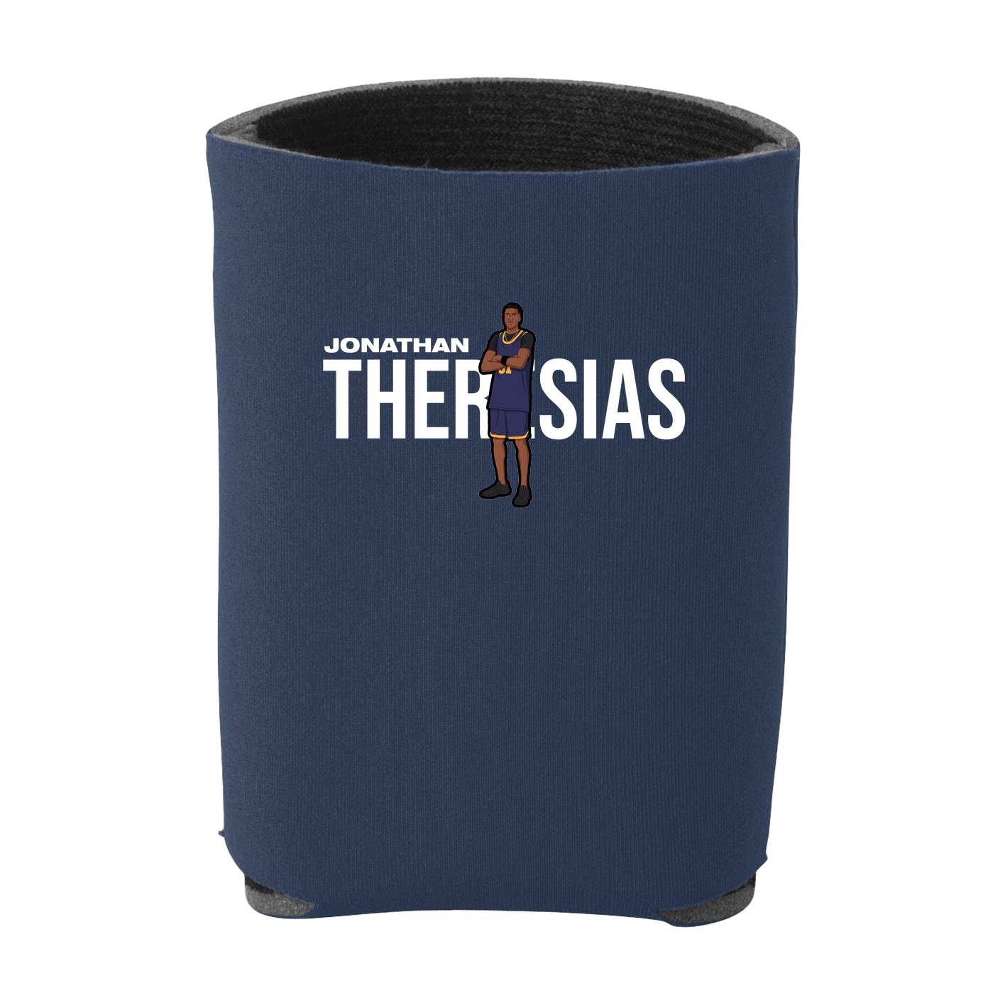 Can Holder — Player Name in Navy
