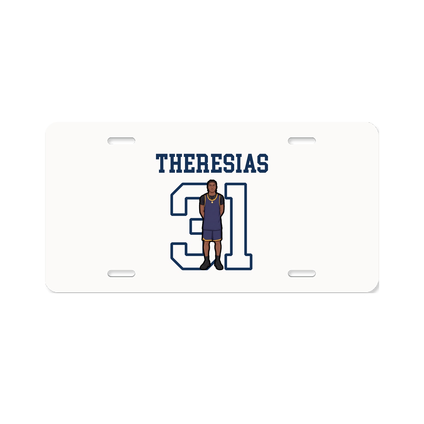 License Plate — Shirsey in Classic