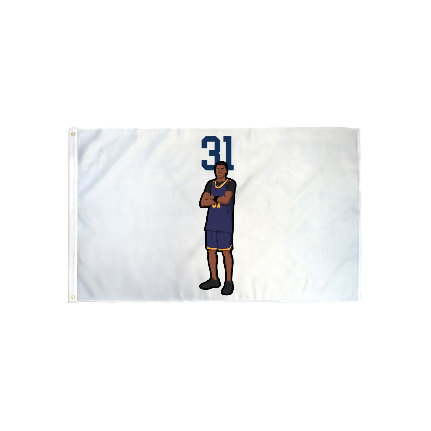 3x5 Flag — Number Top in Classic