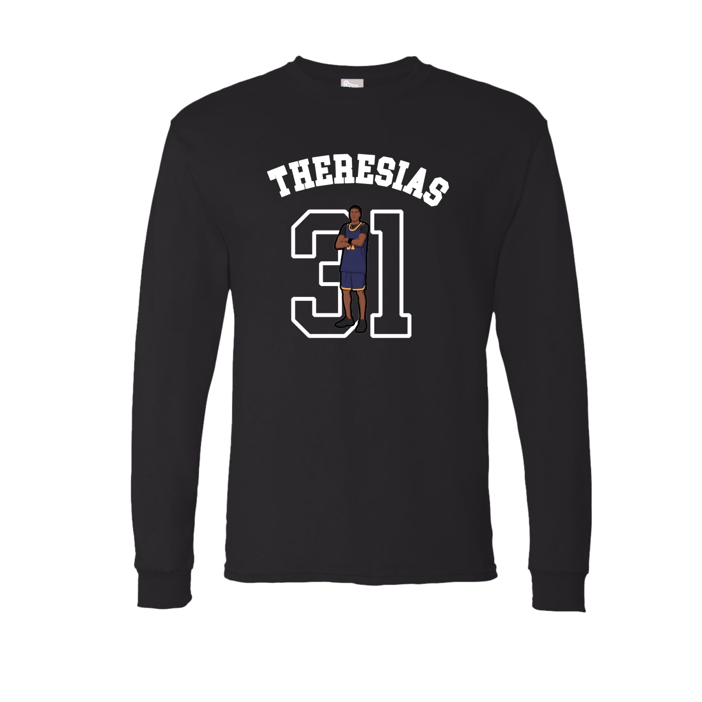 Long Sleeve Tee — Shirsey Arch in Black