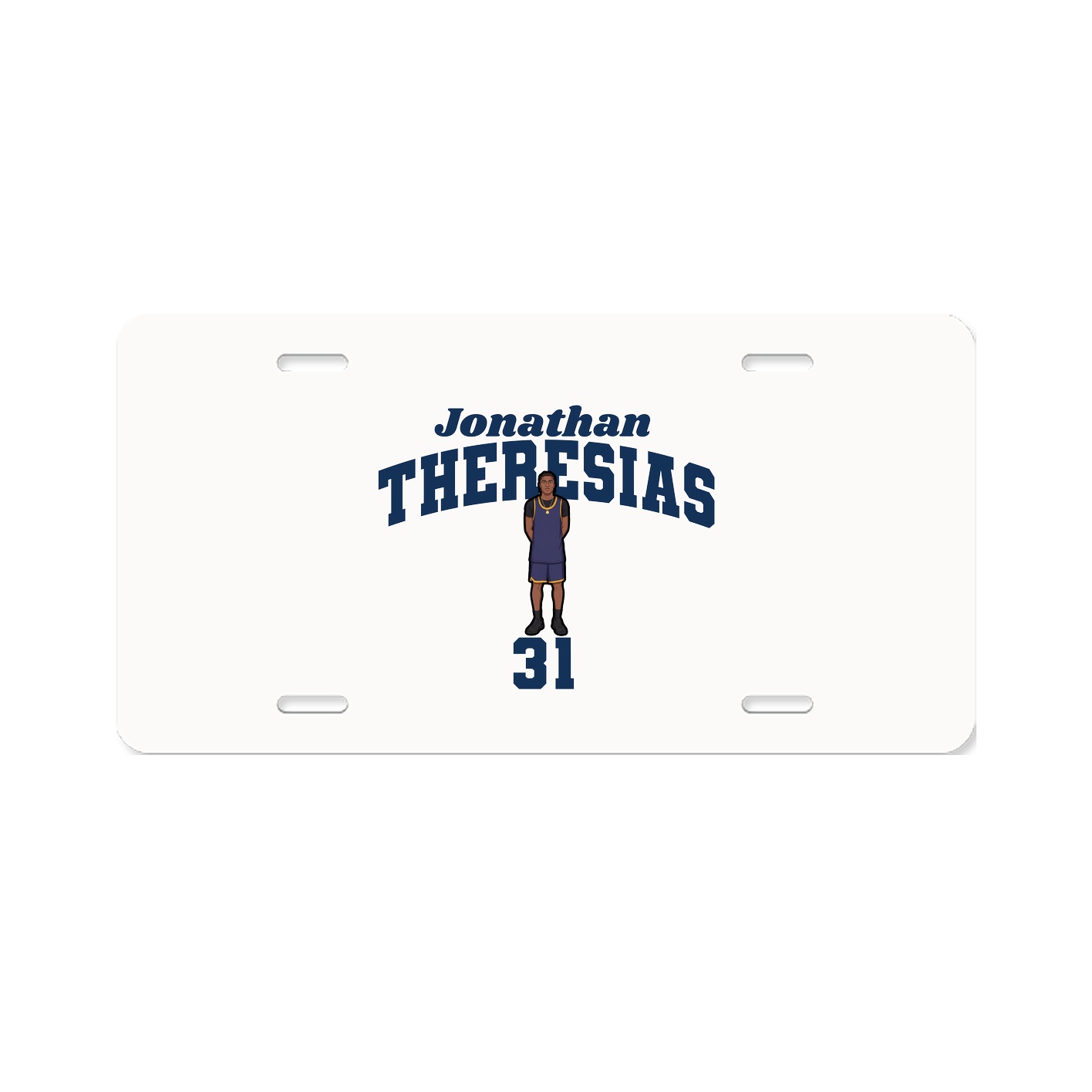 License Plate — Signature Arch in Classic