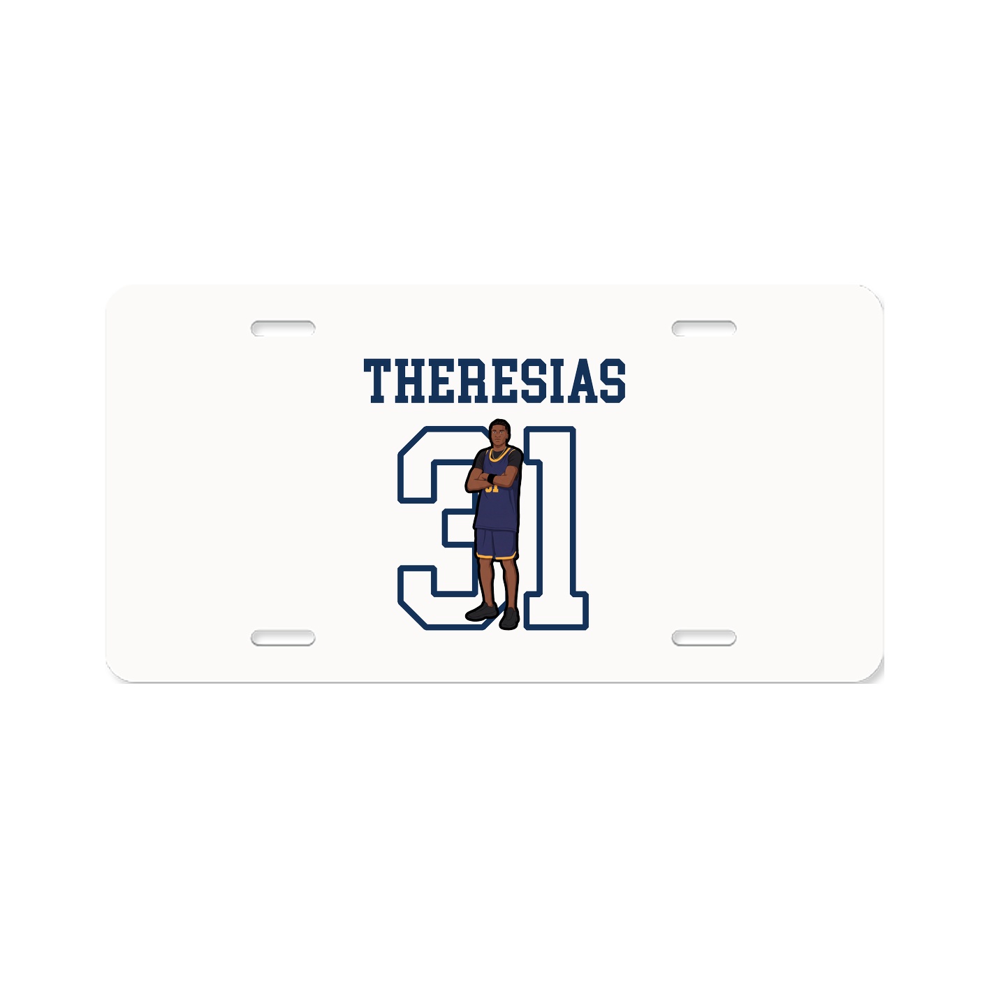 License Plate — Shirsey in Classic