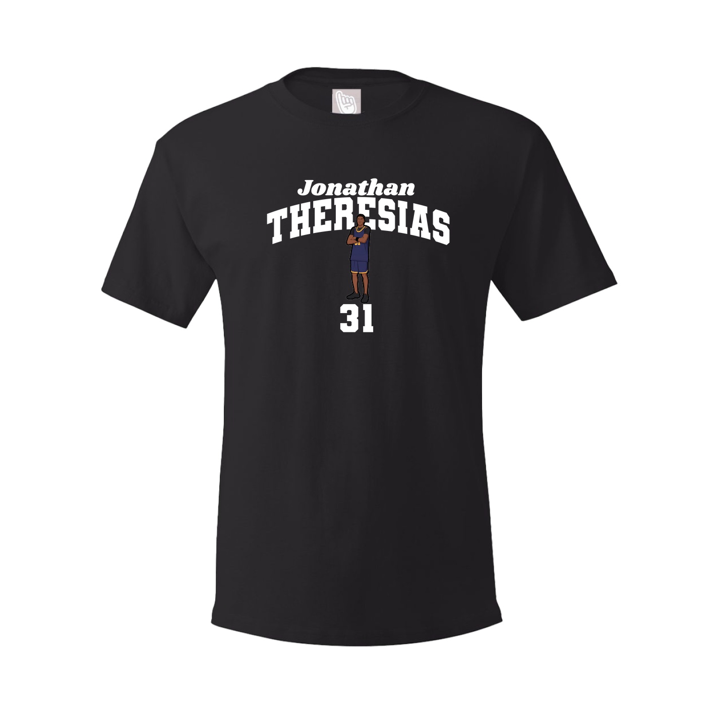 Youth Tee — Signature Arch in Black