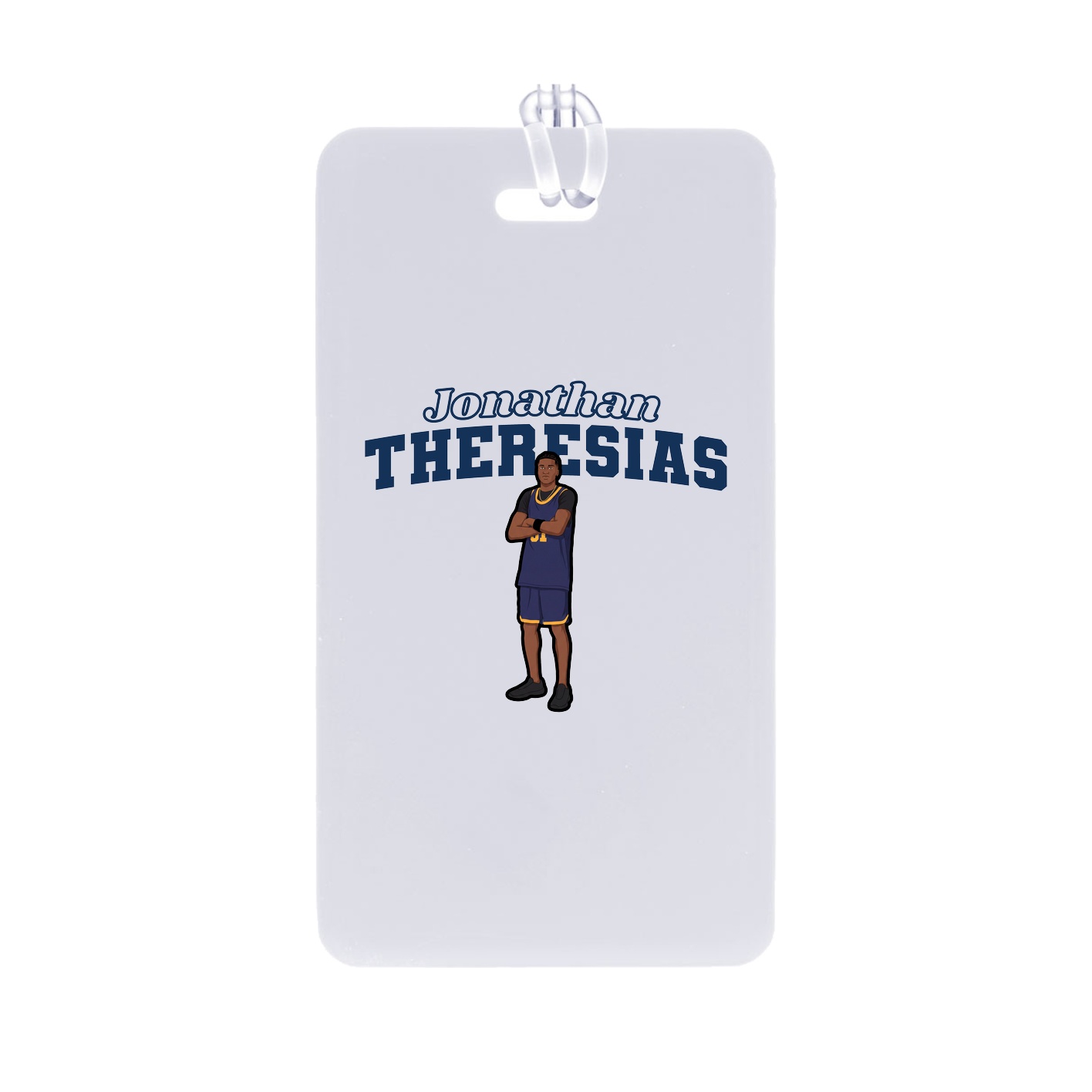 Bag Tag — Name Arch in Classic