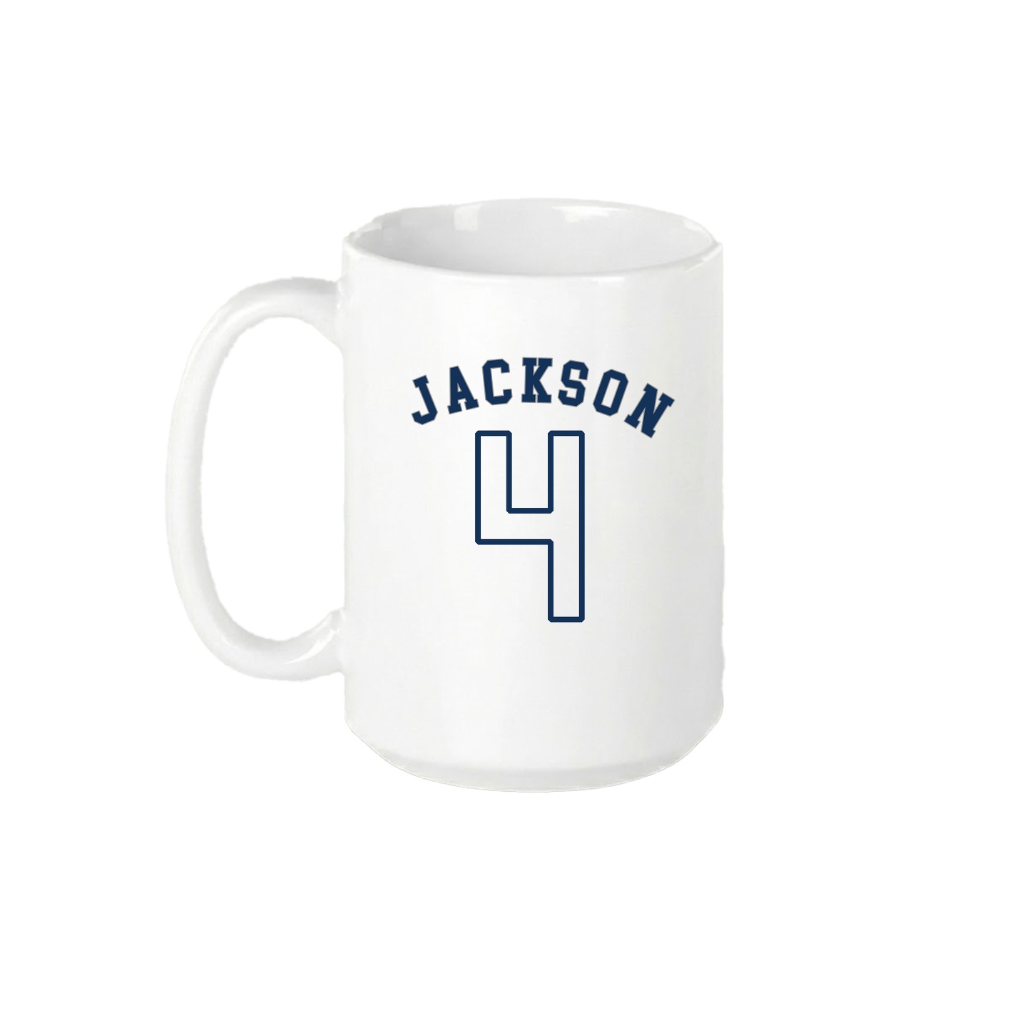 15oz Coffee Mug — Shirsey Arch in White