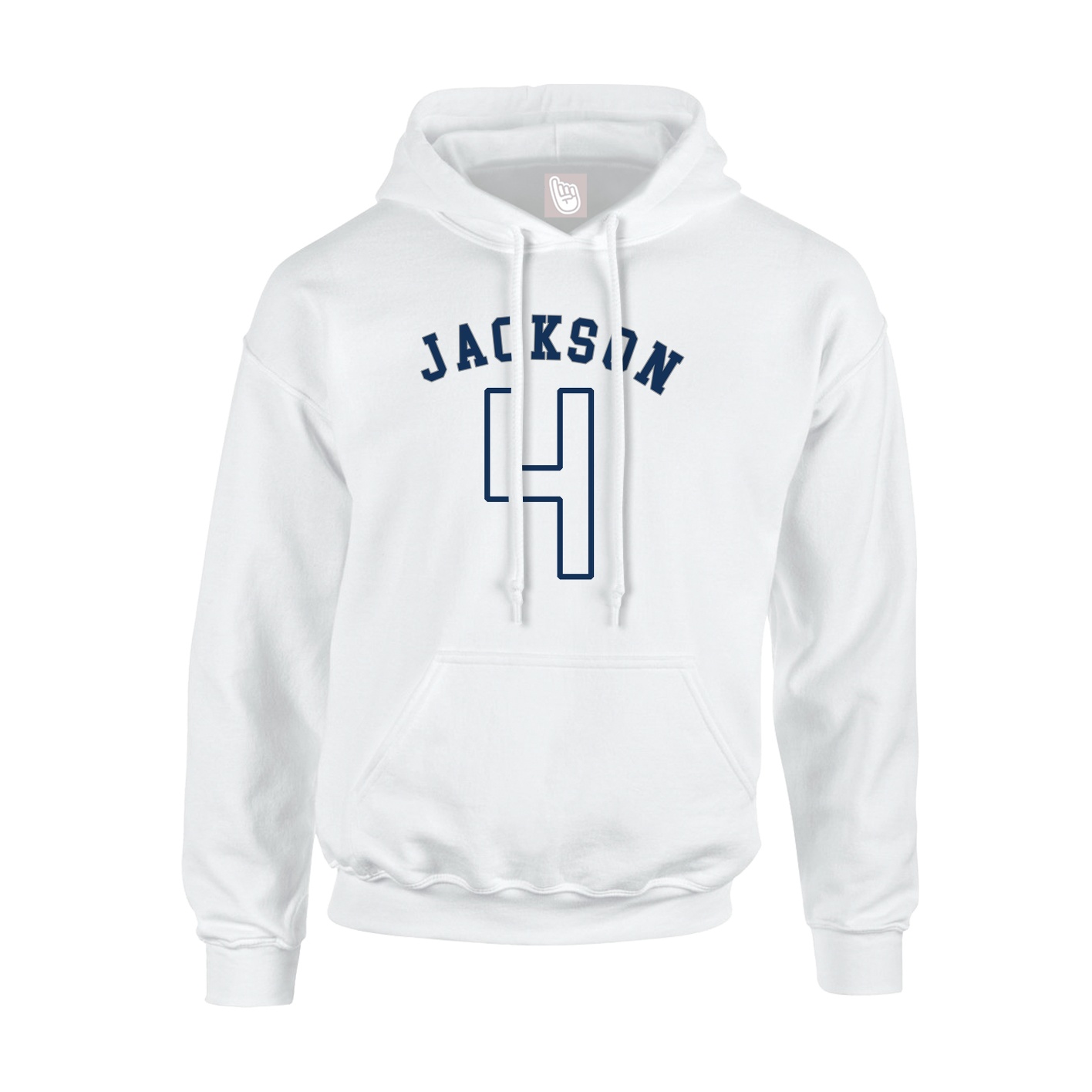 Hoodie — Shirsey Arch in White