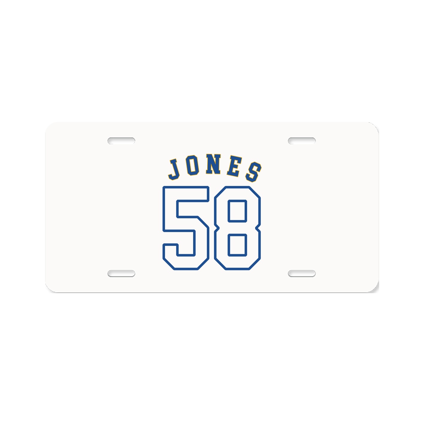 License Plate — Shirsey Arch in Classic