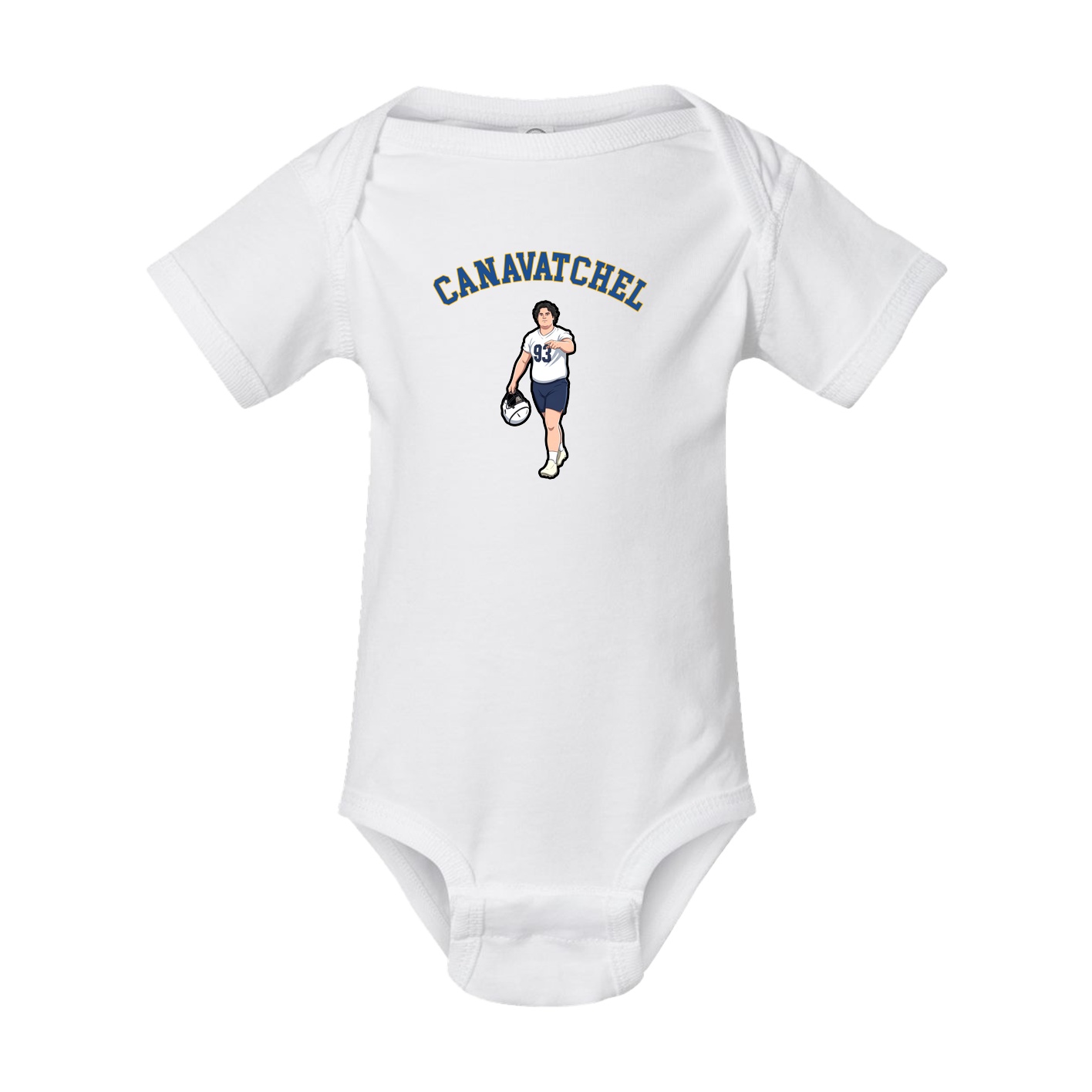 Baby Onesie — Shirsey Arch in White