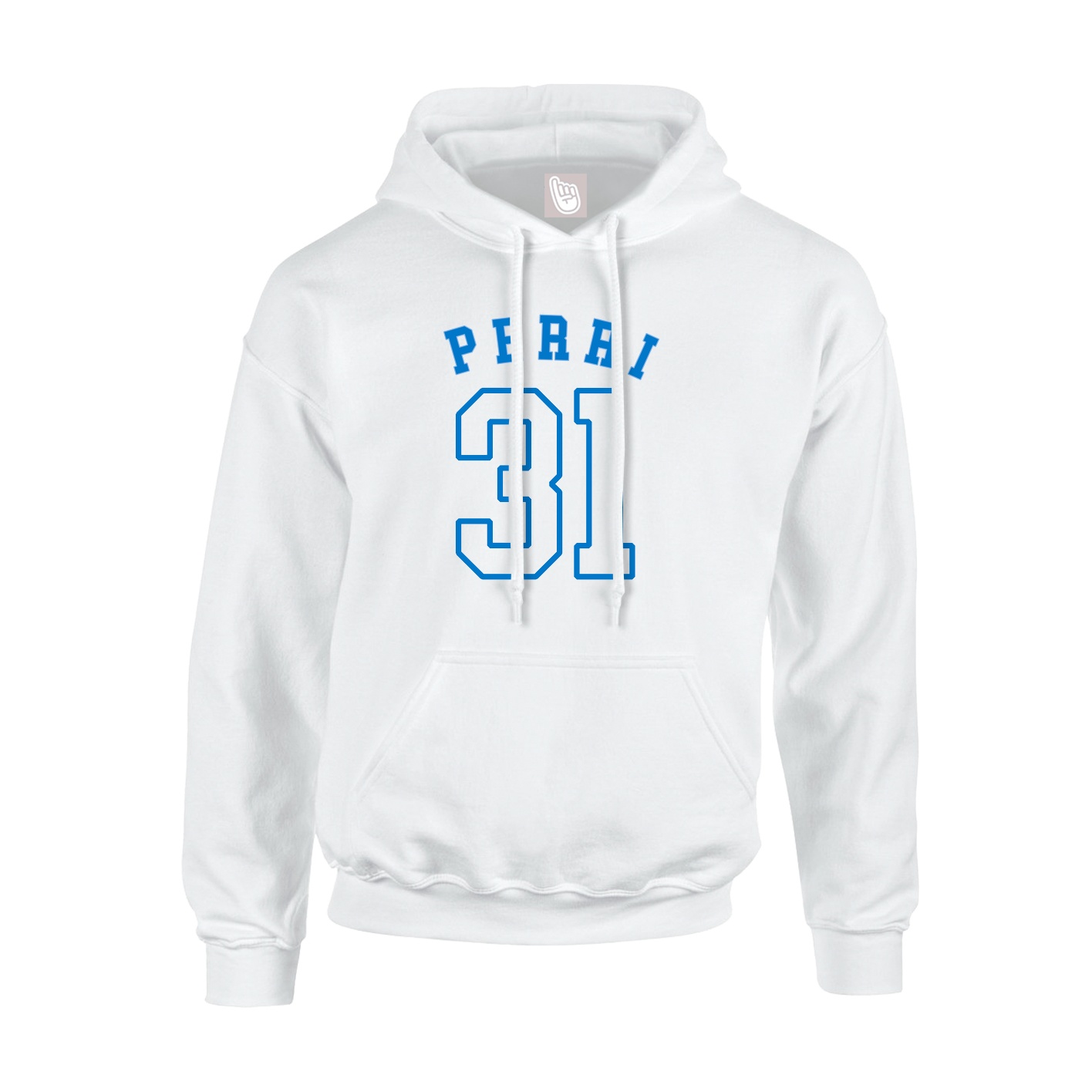 Hoodie — Shirsey Arch in White