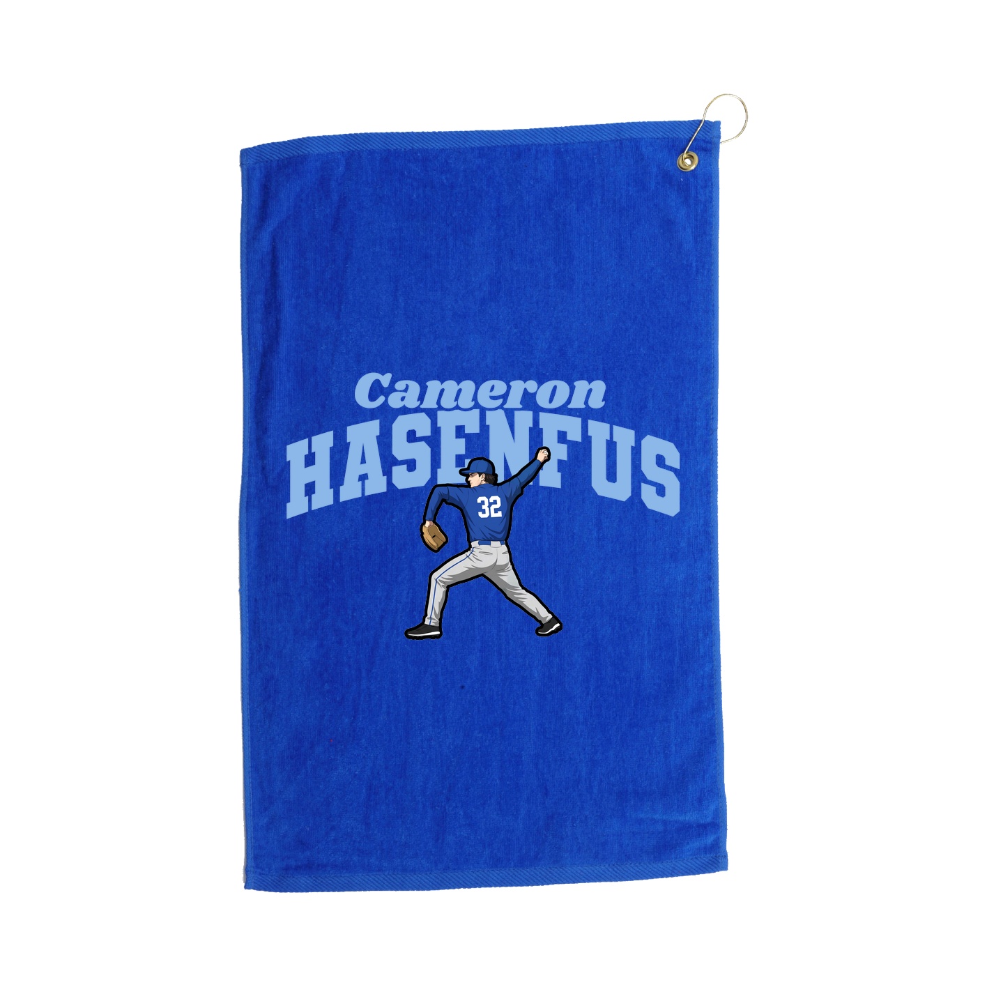 Golf Towel — Signature Arch in Royal
