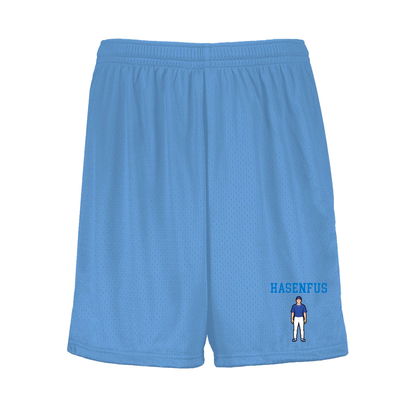 Shorts — Shirsey in Light Blue