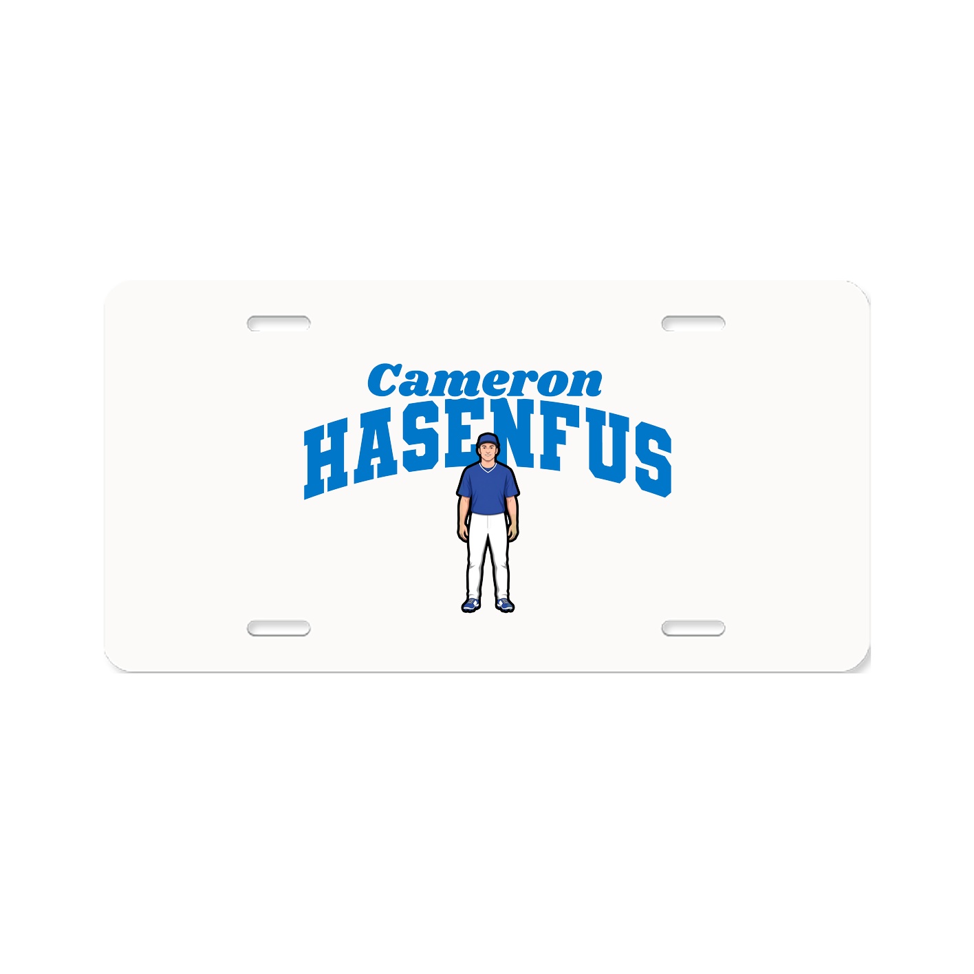 License Plate — Signature Arch in Classic