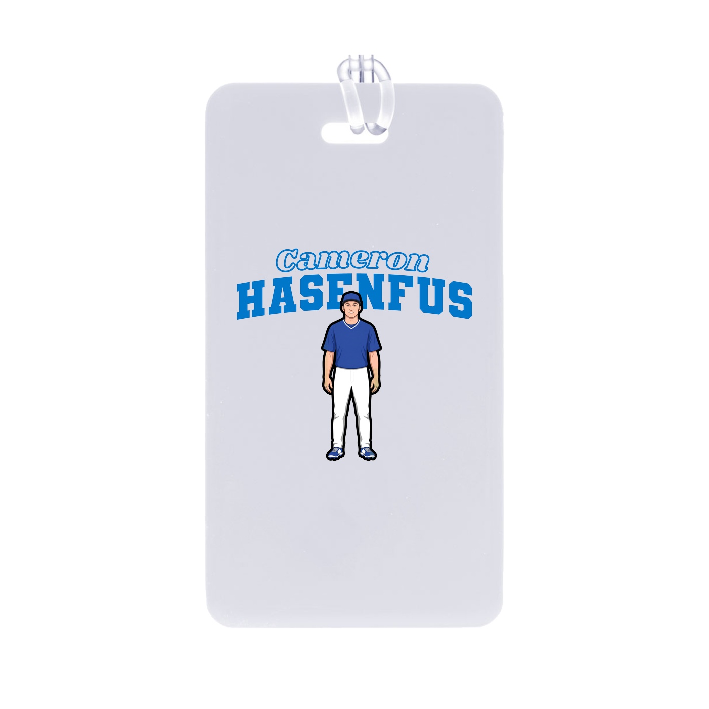 Bag Tag — Name Arch in Classic