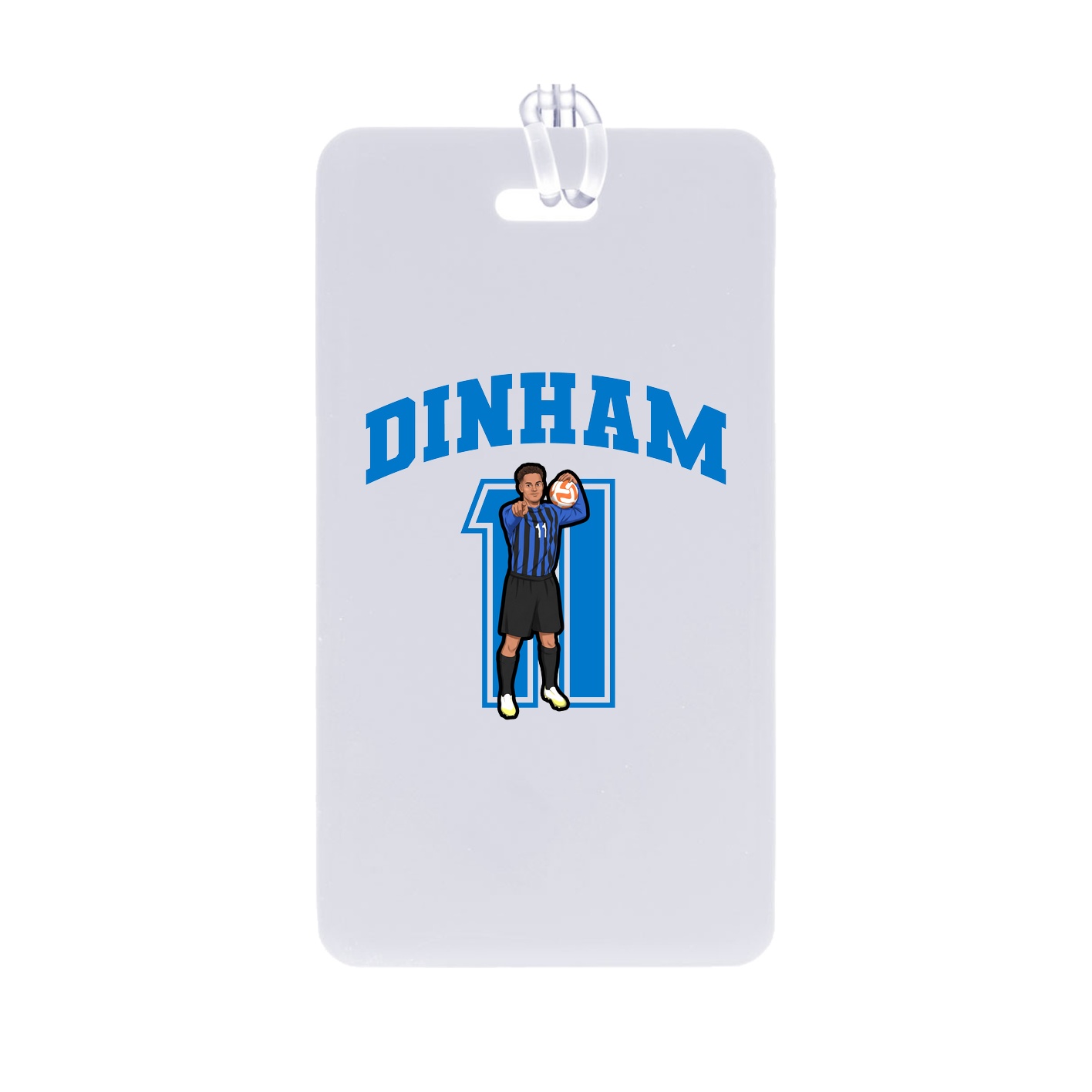 Bag Tag — Number in Classic