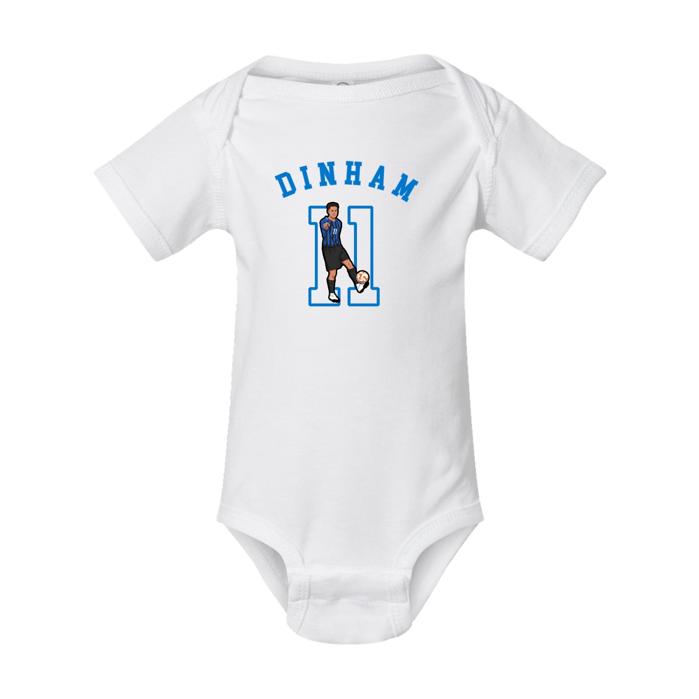 Baby Onesie — Shirsey Arch in White